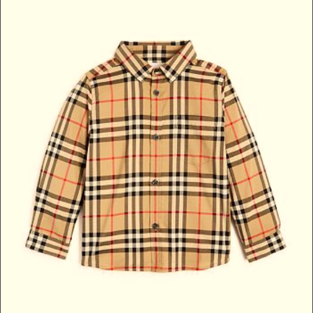 Burberry Boys Frederick Vintage Check Shirt Size 2Y